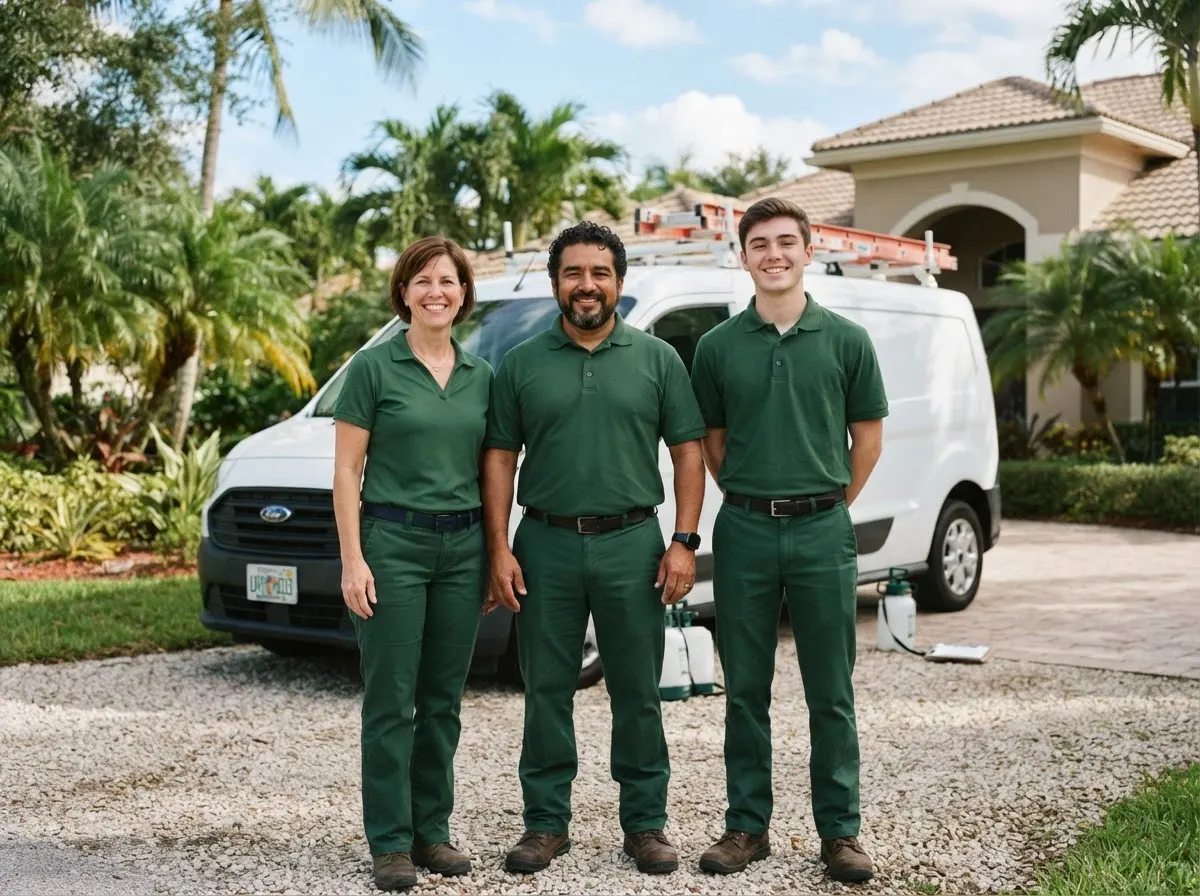 CleanNest Insect Defense pest control services team in Plantation, FL